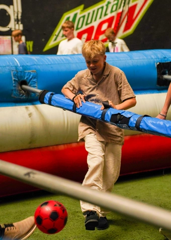 Lasergames, Human football, høvdingebold onsdag - Klik for at tilmelde dig